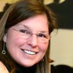 Kim D of Woodinville smiling brightly